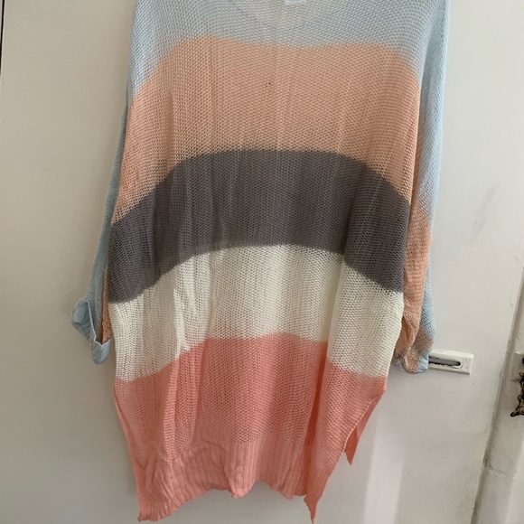 Striped breezy sweater - Picture 4 of 4